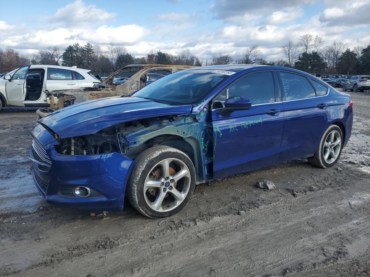 VIN 3FA6P0G71GR120950 2016 FORD FUSION no.1