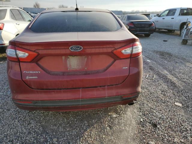 FORD FUSION 2016 Бордовый