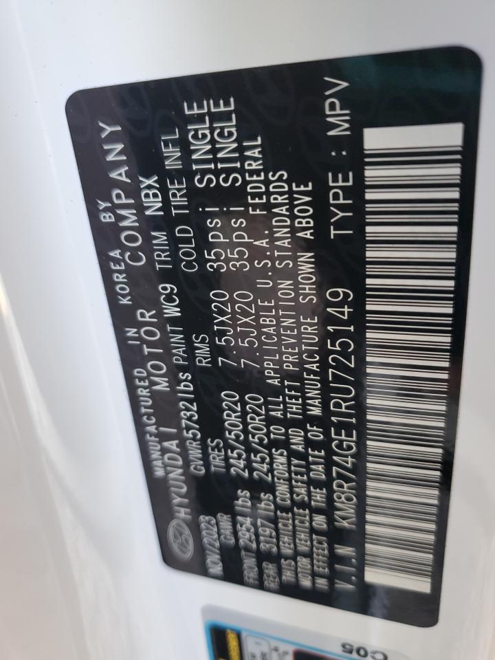 2024 Hyundai Palisade Calligraphy VIN: KM8R74GE1RU725149 Lot: 84270674