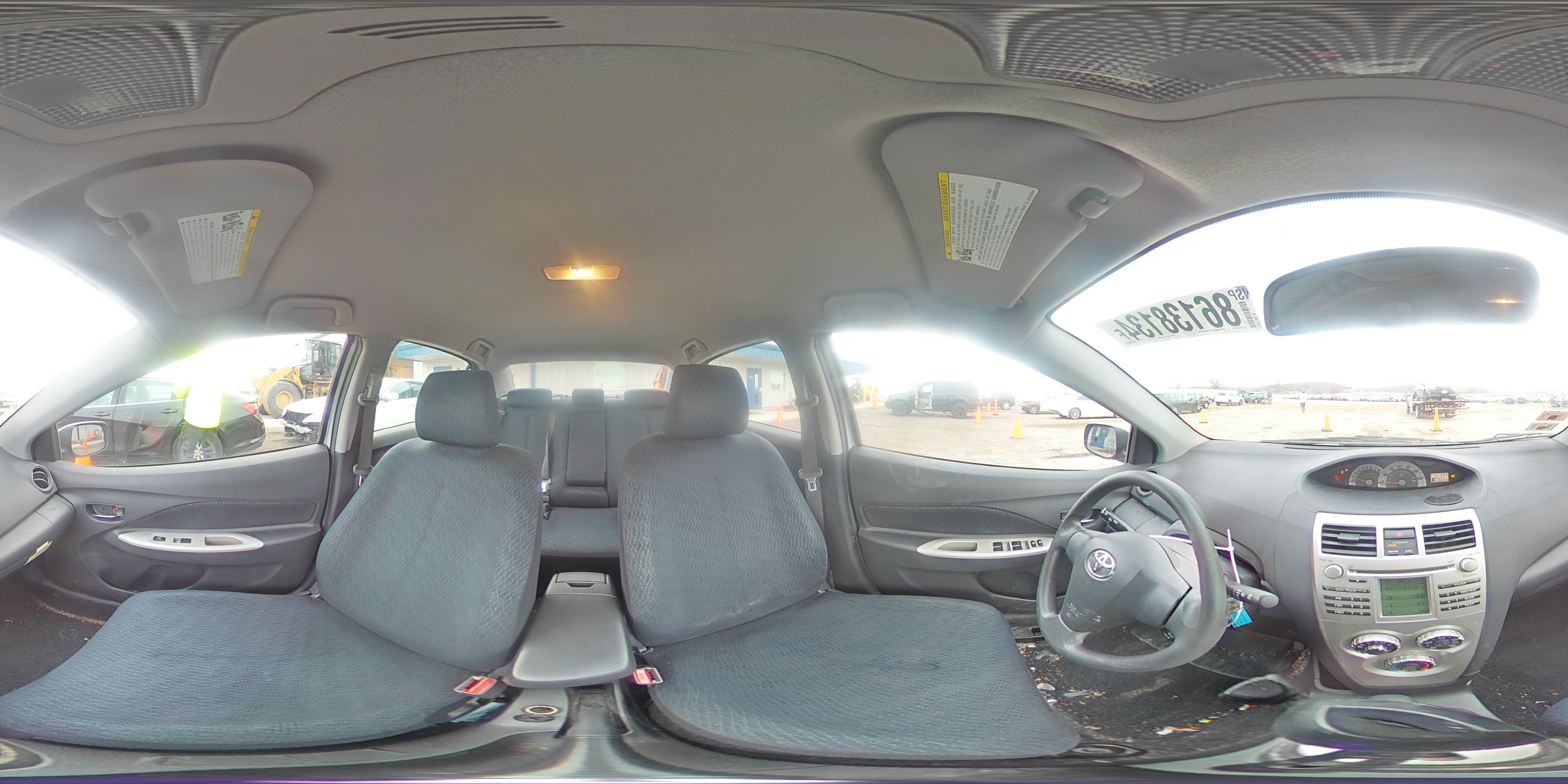 2007 Toyota Yaris VIN: JTDBT923771167536 Lot: 86138134