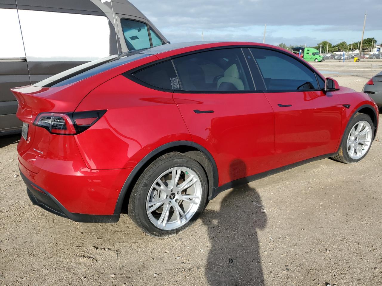 VIN 5YJYGDEE7LF014395 2020 TESLA MODEL Y no.3