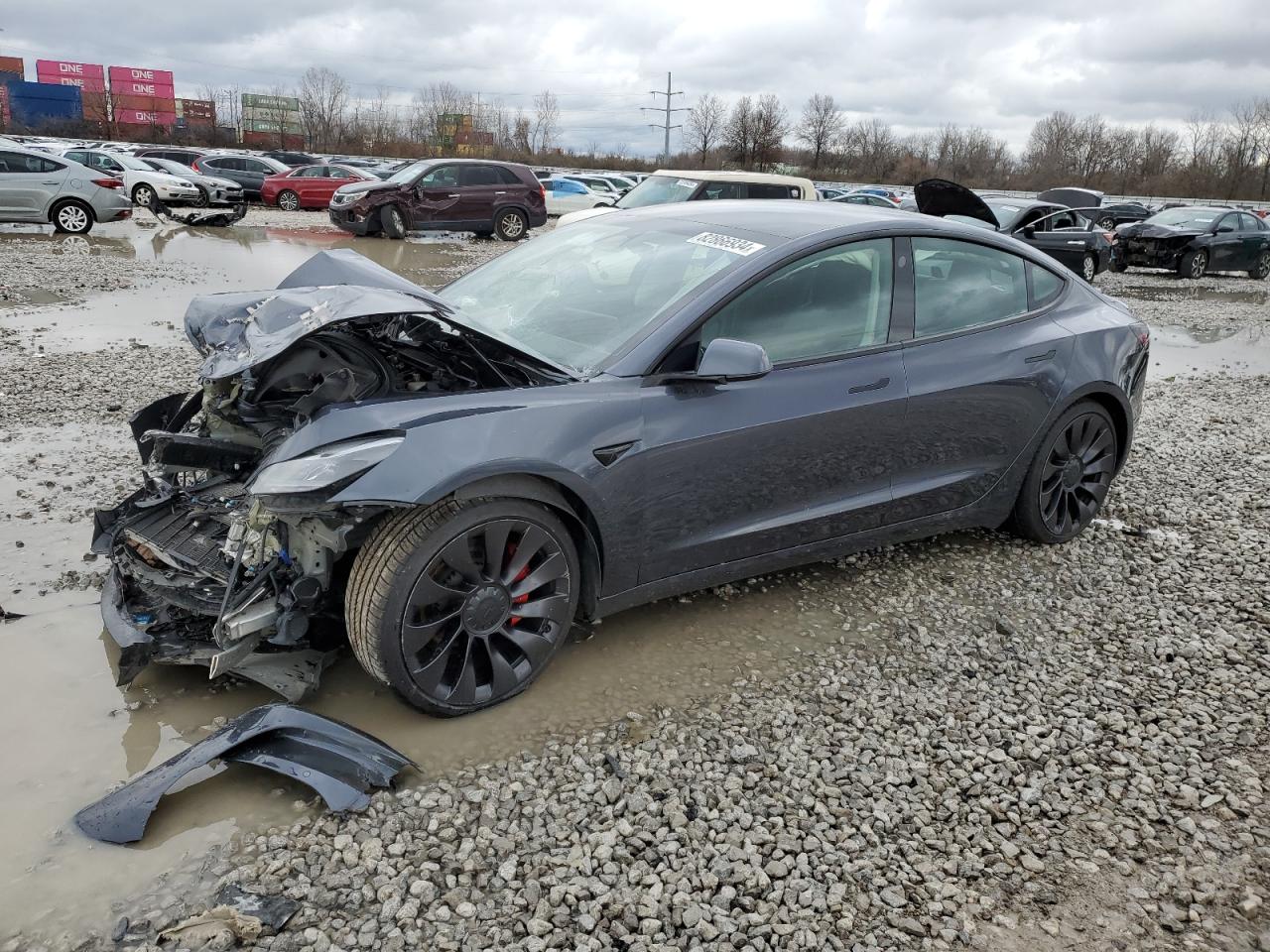5YJ3E1EC1MF056513 2021 TESLA MODEL 3 - Image 1