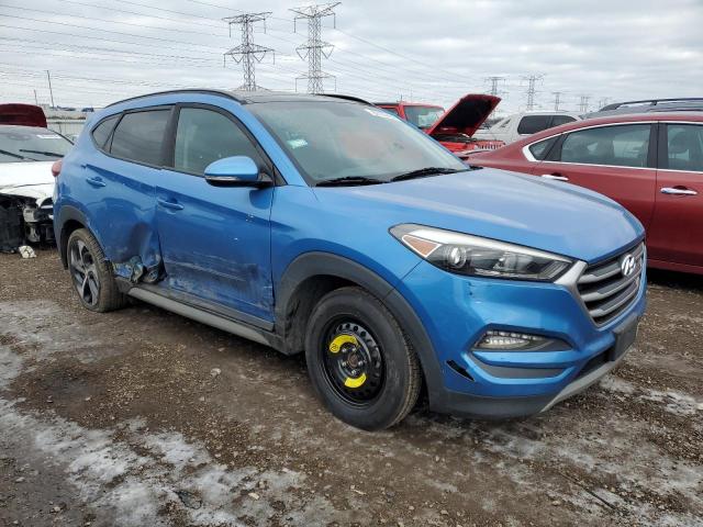  HYUNDAI TUCSON 2018 Синий