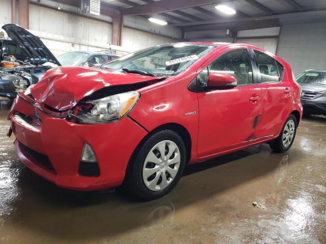  TOYOTA PRIUS 2014 Red