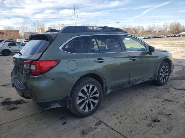  SUBARU OUTBACK 2016 Зеленый