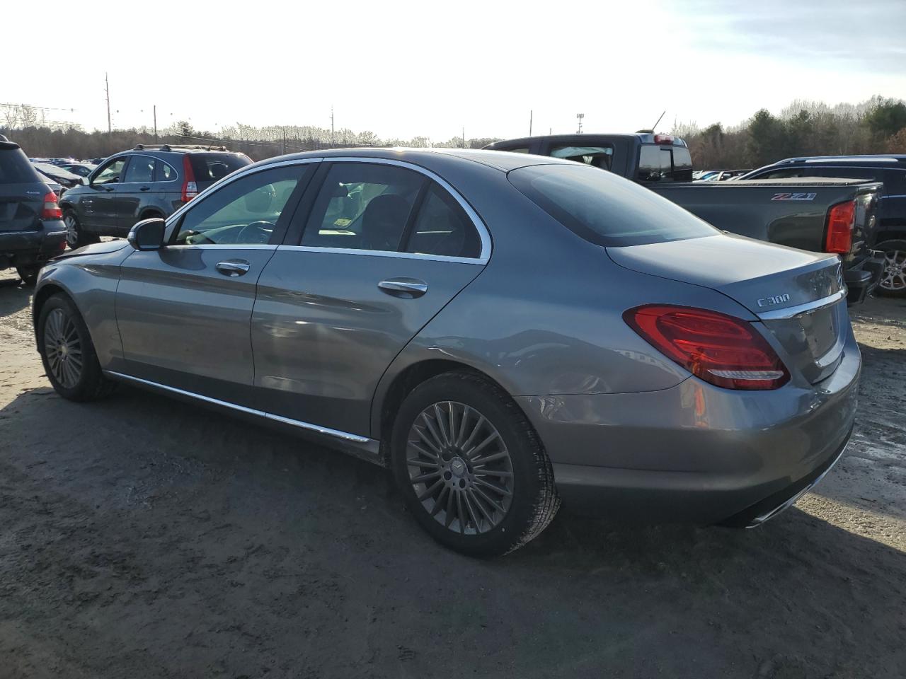 VIN 55SWF4KB0FU012513 2015 MERCEDES-BENZ C-CLASS no.2