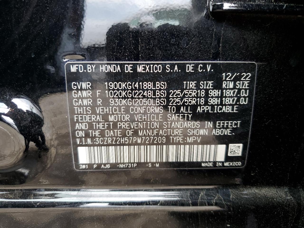 2023 Honda HR-V - Image 14