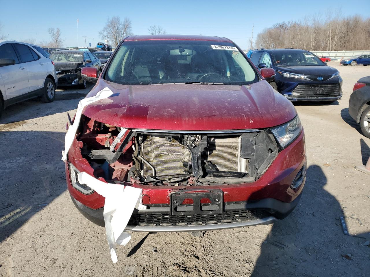 VIN 2FMTK3J95FBB51179 2015 FORD EDGE no.5