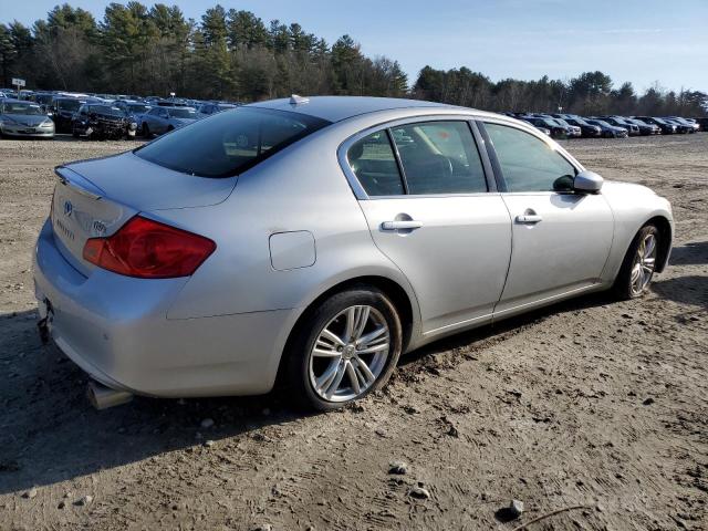  INFINITI G37 2013 Сріблястий