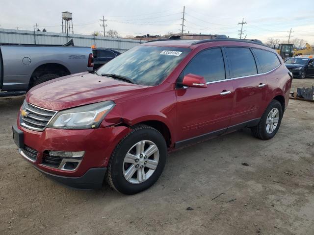  CHEVROLET TRAVERSE 2013 Червоний