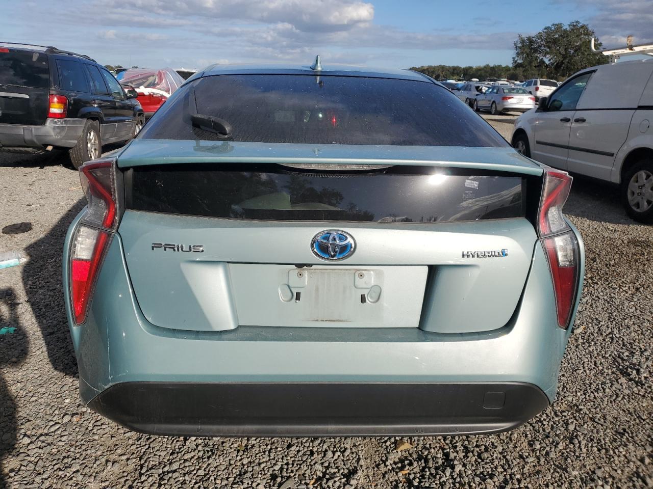 VIN JTDKBRFU8G3019387 2016 TOYOTA PRIUS no.6