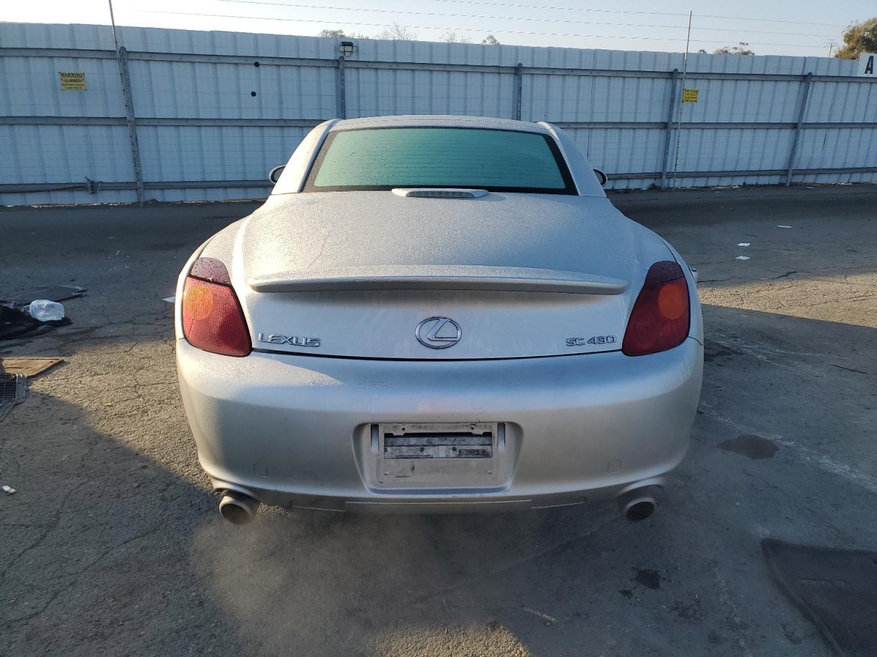 2002 Lexus Sc 430 VIN: JTHFN48Y920031505 Lot: 83619954