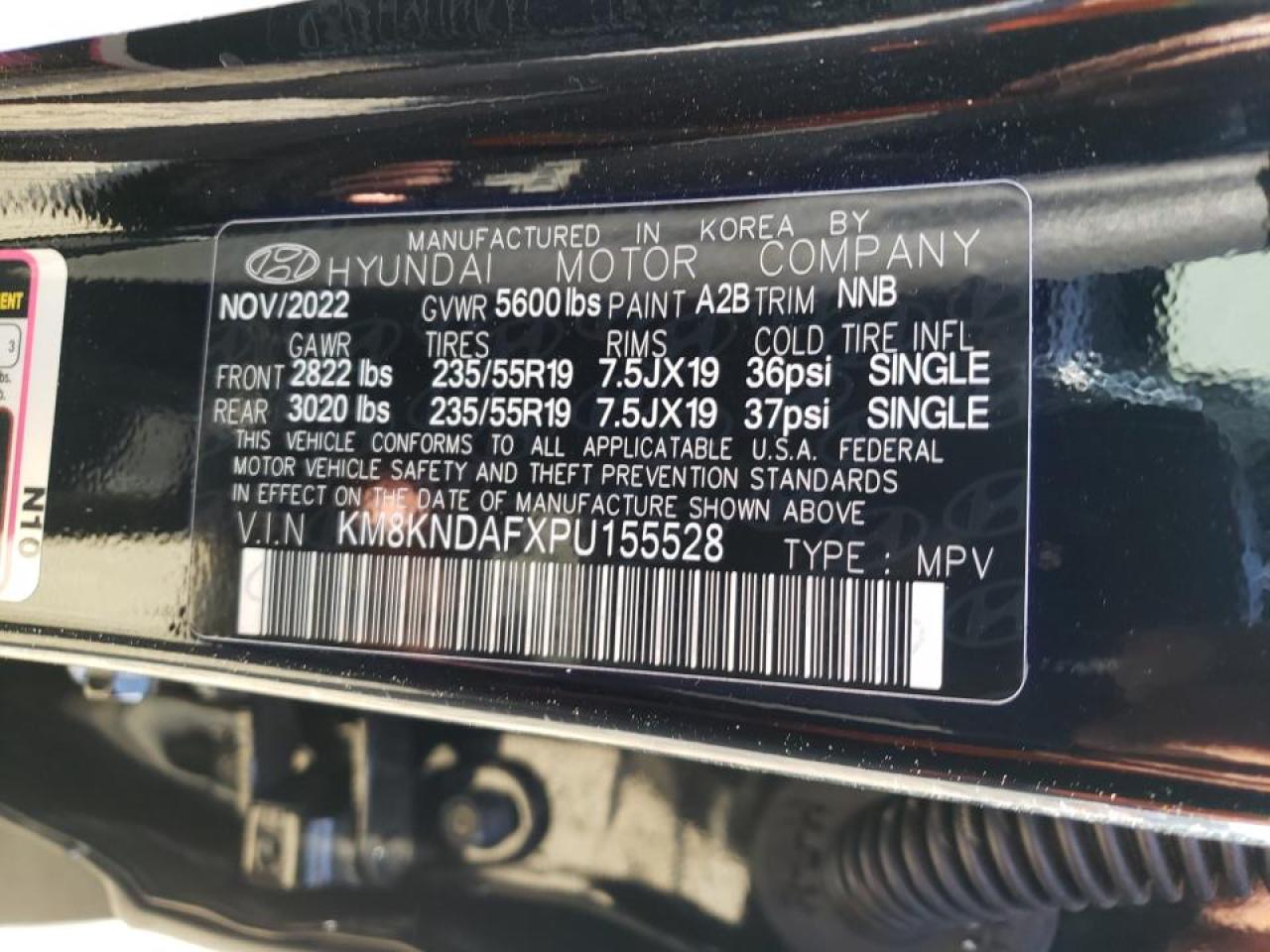 2023 Hyundai Ioniq 5 Sel VIN: KM8KNDAFXPU155528 Lot: 84538454