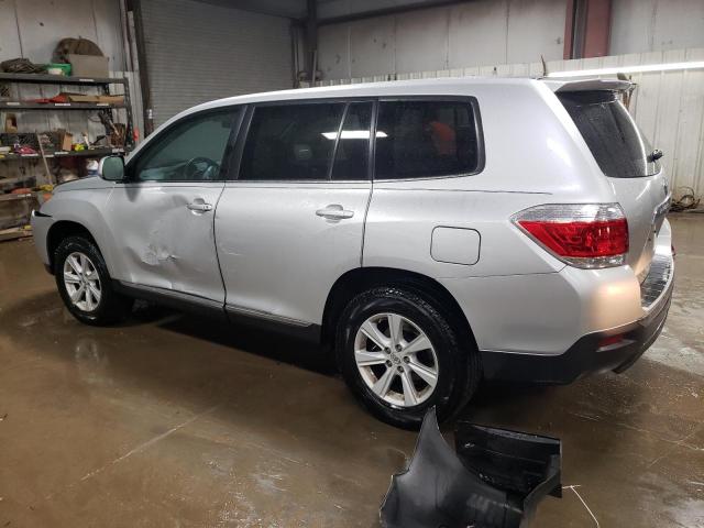  TOYOTA HIGHLANDER 2013 Srebrny