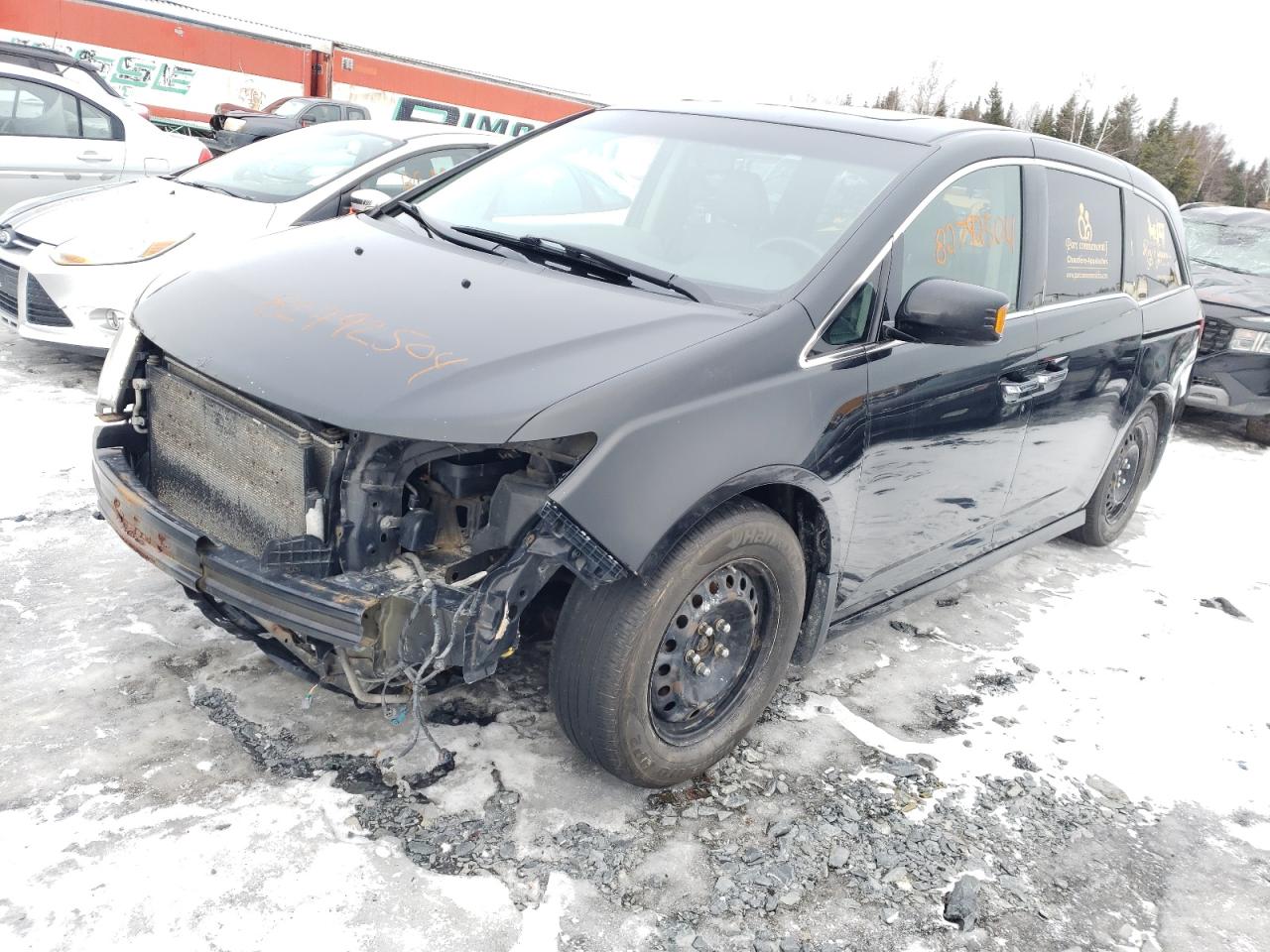2011 Honda Odyssey Touring на продаже в Montreal-est, QC - Front End