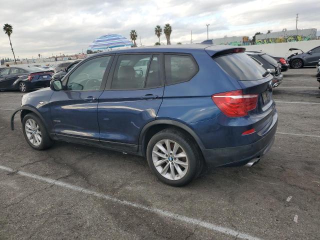 Паркетники BMW X3 2013 Синий