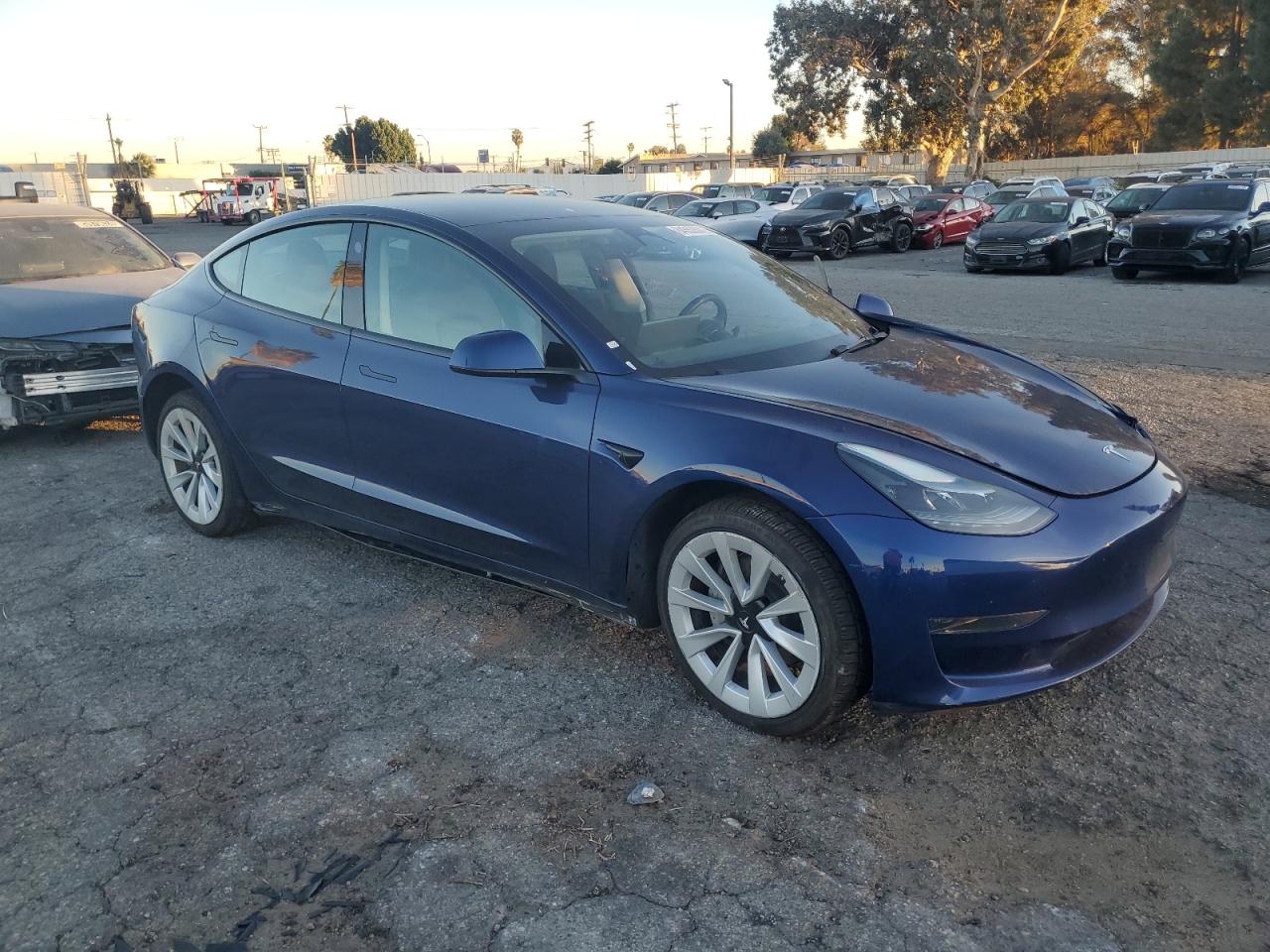 VIN 5YJ3E1EA5PF449448 2023 TESLA MODEL 3 no.4