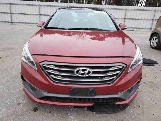  HYUNDAI SONATA 2016 Красный