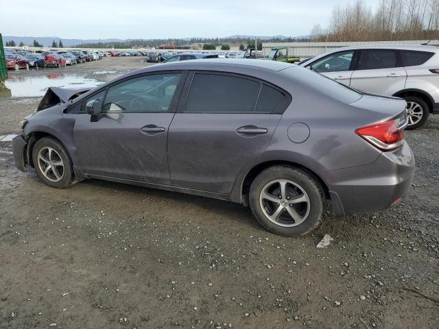  HONDA CIVIC 2015 Gray