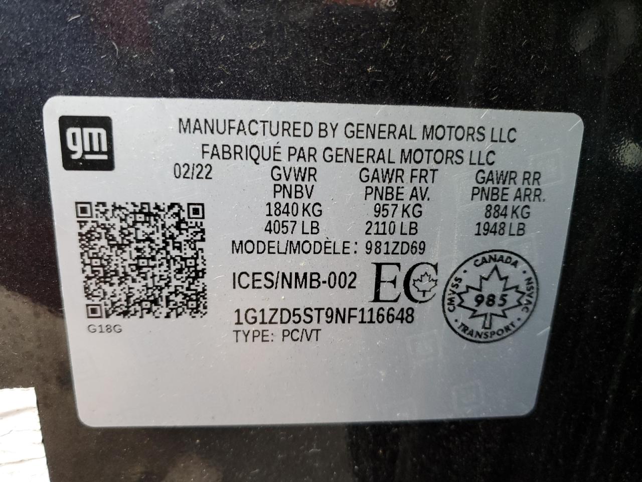 2022 Chevrolet Malibu - Image 12