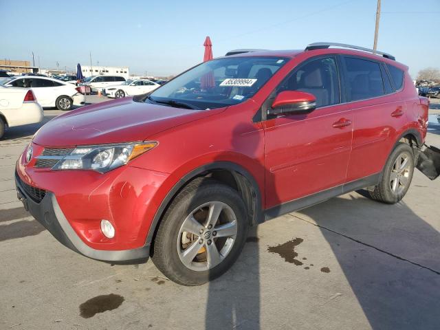  TOYOTA RAV4 2015 Красный