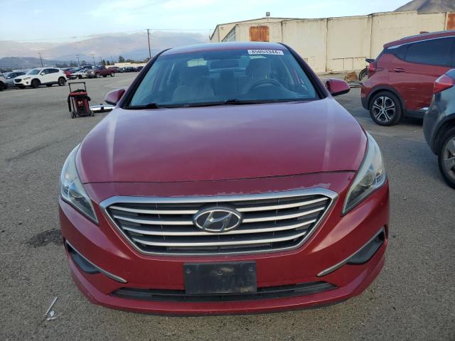  HYUNDAI SONATA 2017 Czerwony