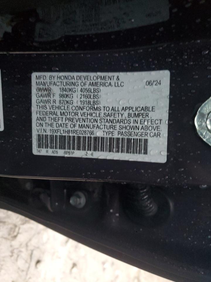 19XFL1H81RE028766 HONDA CIVIC 2024
