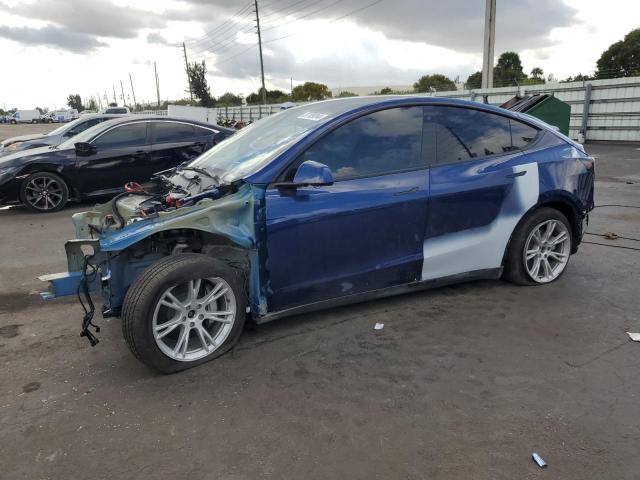  TESLA MODEL Y 2023 Синий