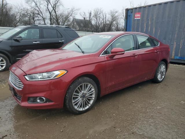 Sedans FORD FUSION 2016 Czerwony