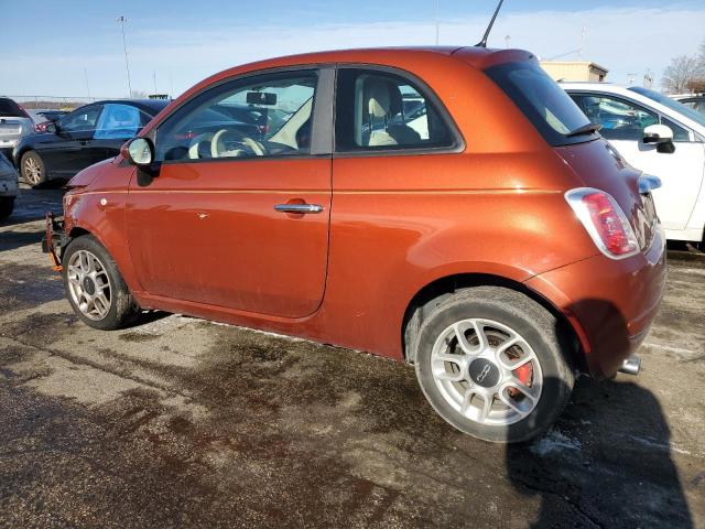  FIAT 500 2012 Оранжевый