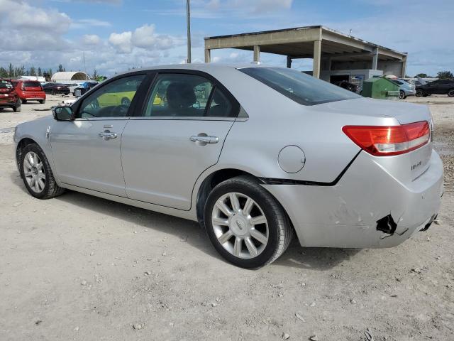  LINCOLN MKZ 2012 Серебристый