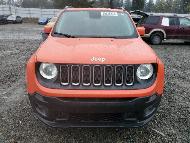  JEEP RENEGADE 2018 Orange