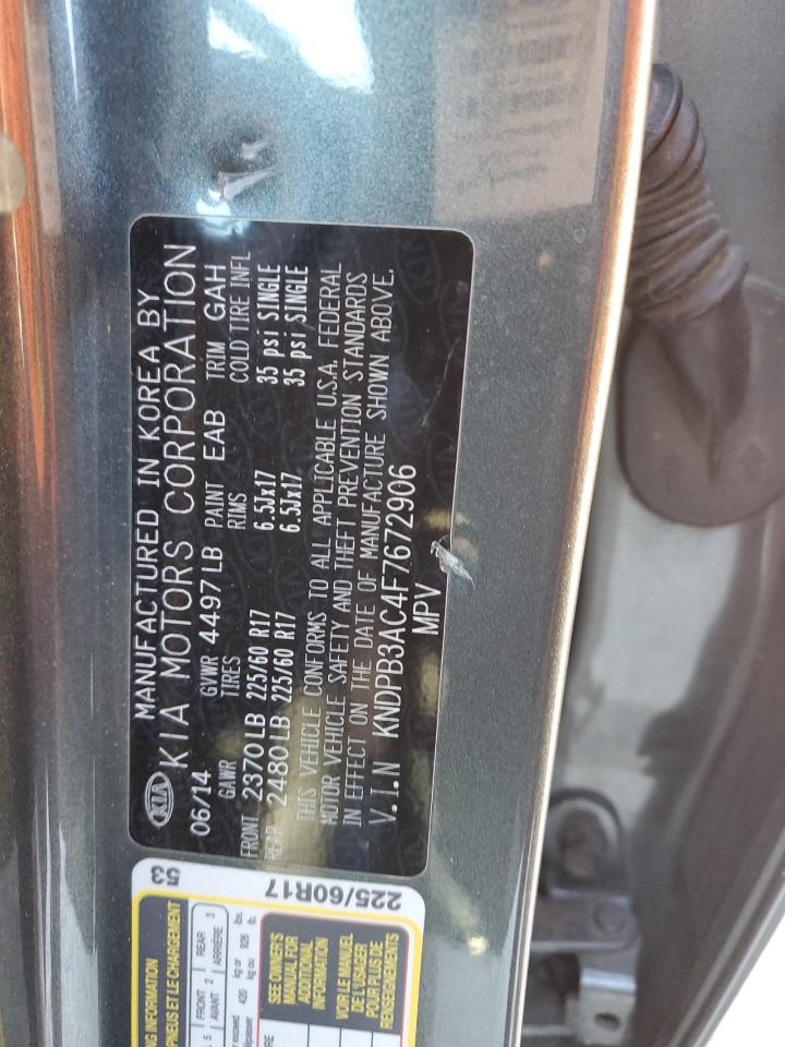 2015 Kia Sportage Lx VIN: KNDPB3AC4F7672906 Lot: 82751834