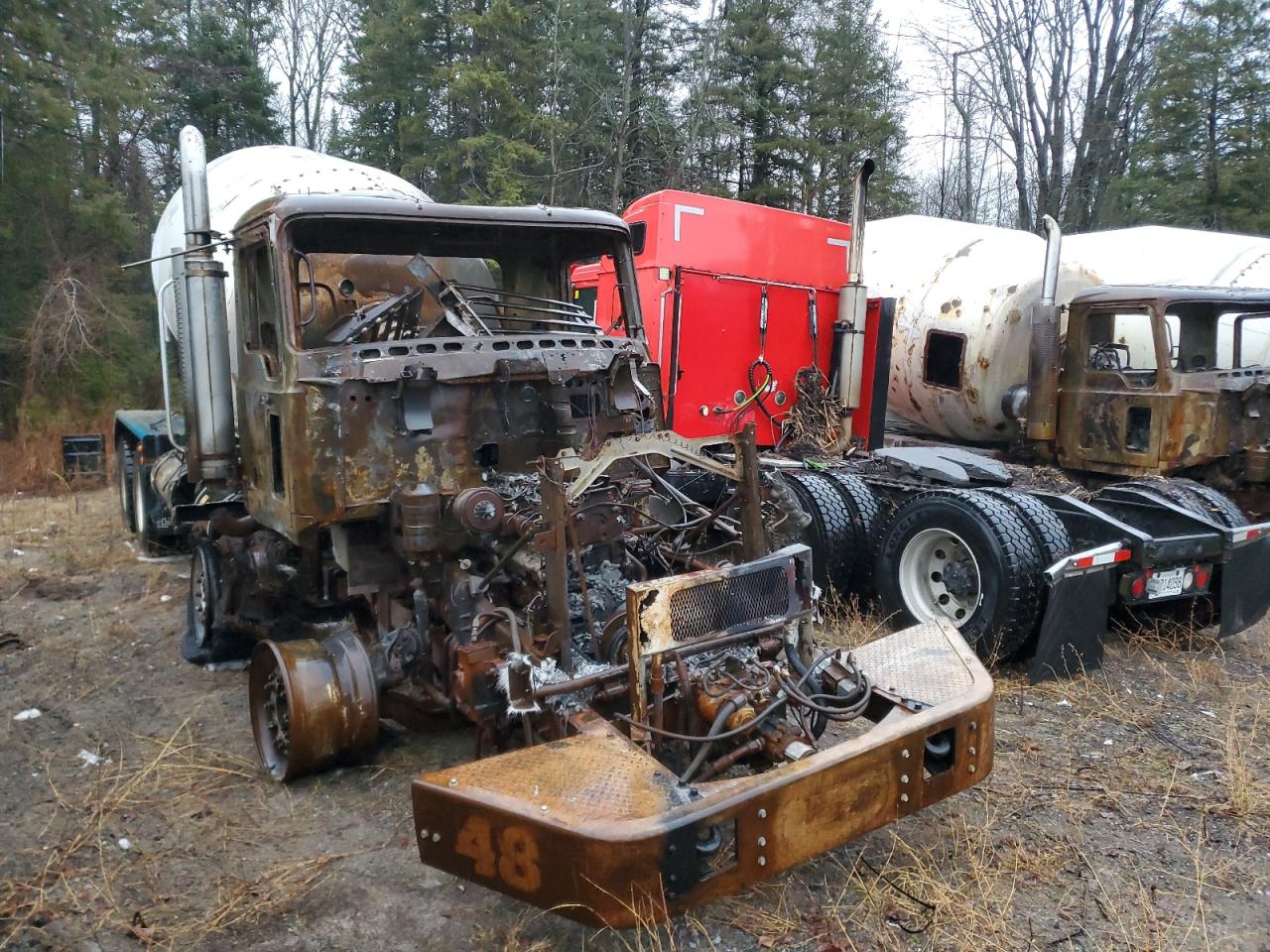 2006 Mack 700 Ct700 de vânzare în Cookstown, ON - Burn