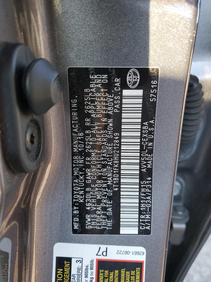 2017 Toyota Camry - Image 12