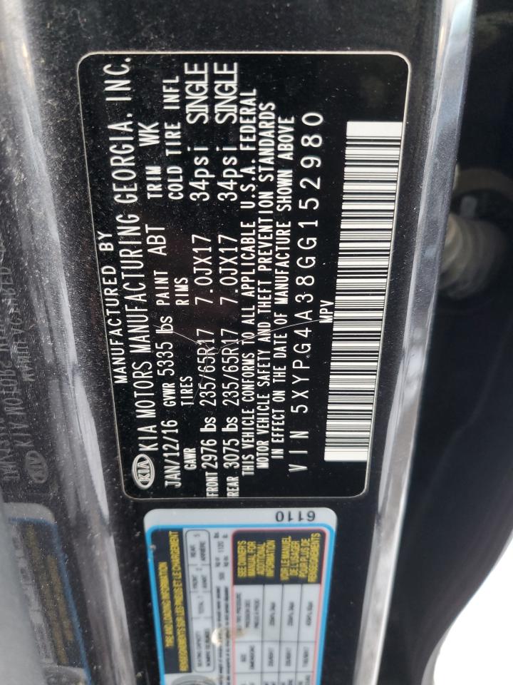 2016 Kia Sorento - Image 13