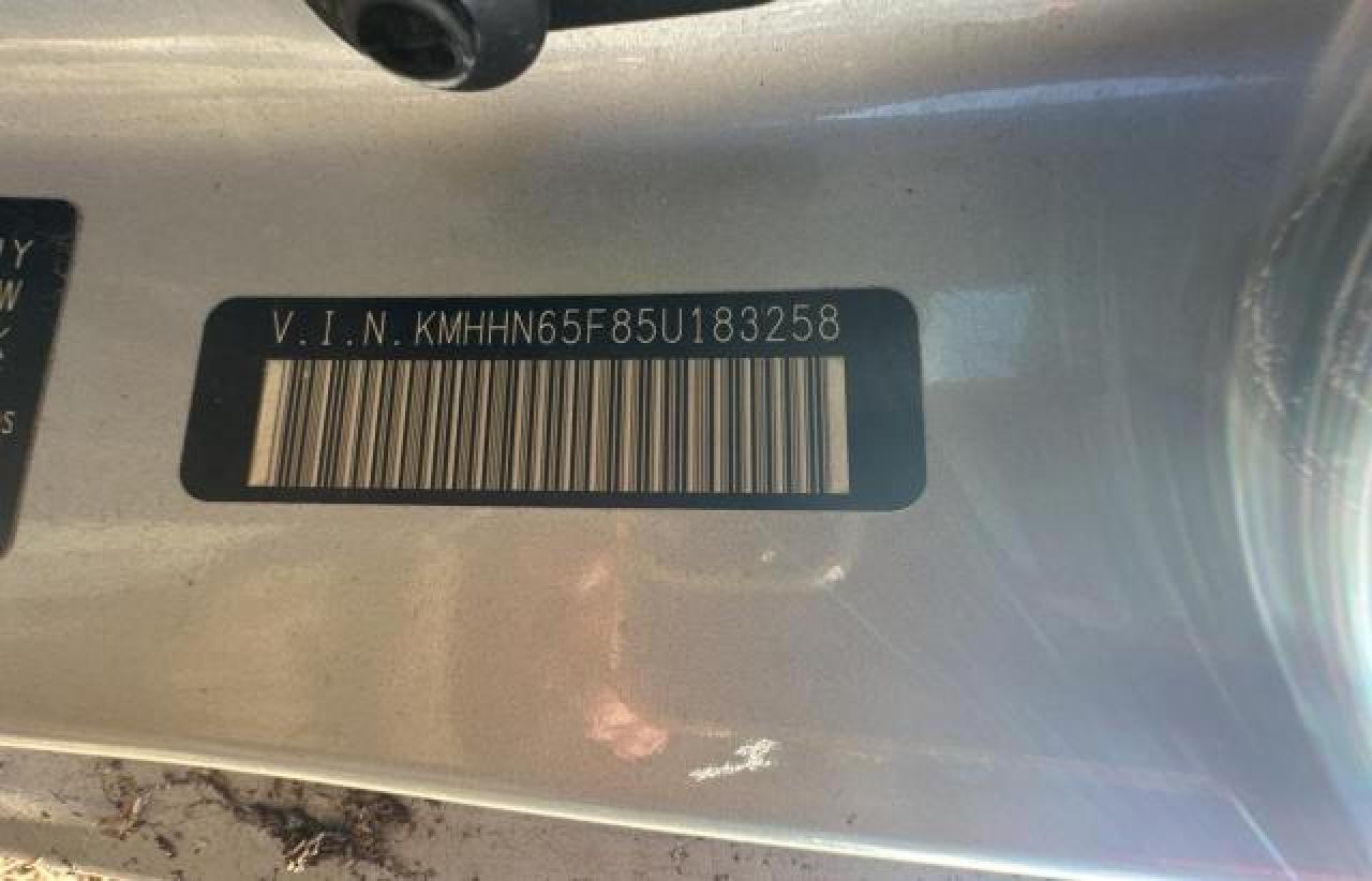 2005 Hyundai Tiburon Gt VIN: KMHHN65F85U183258 Lot: 86871524