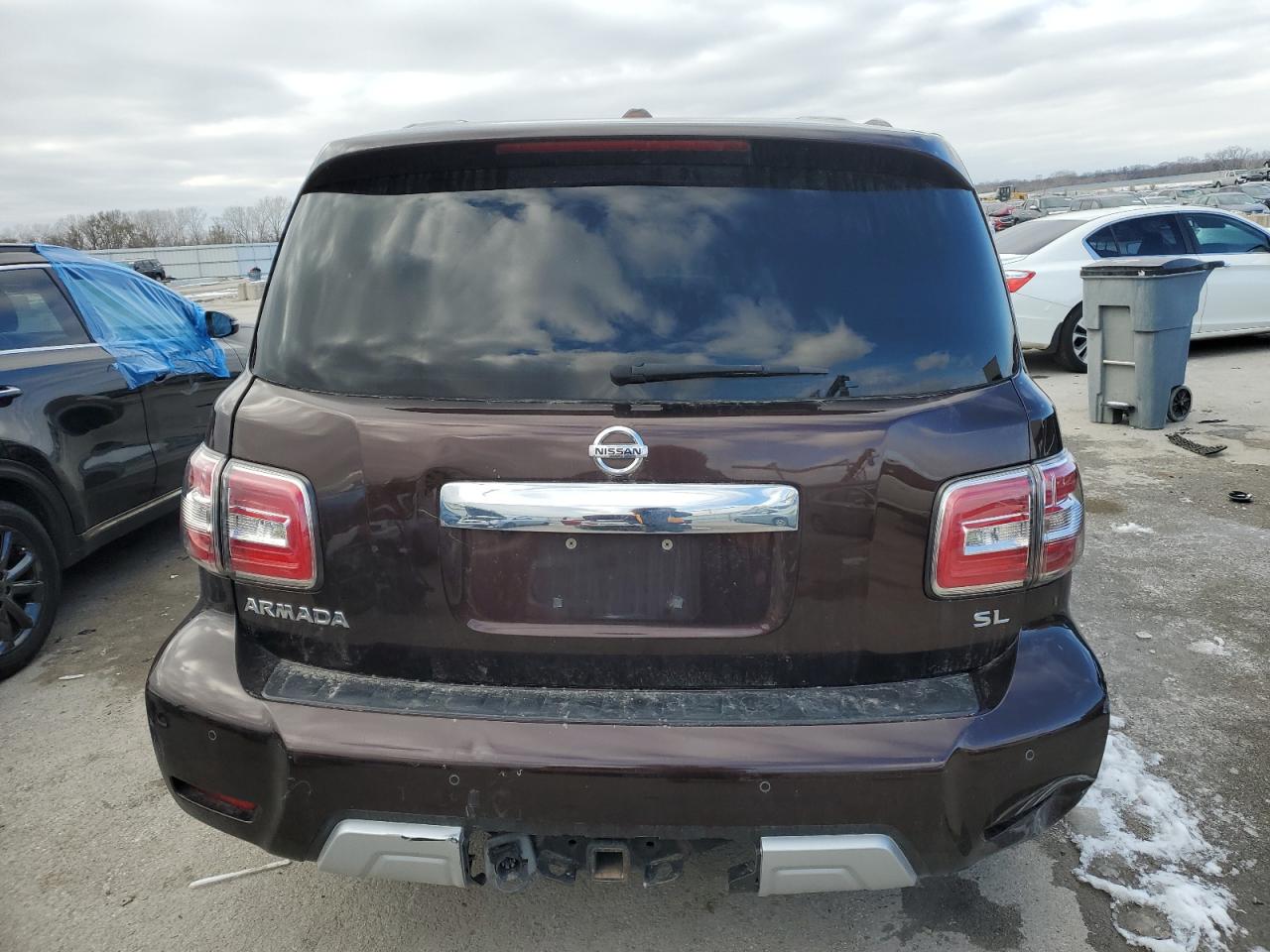 2017 Nissan Armada Sv VIN: JN8AY2NC5H9508794 Lot: 83012594