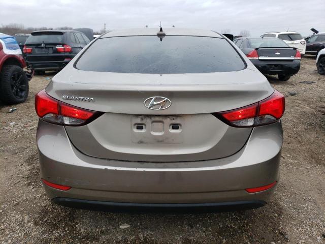  HYUNDAI ELANTRA 2016 Beżowy