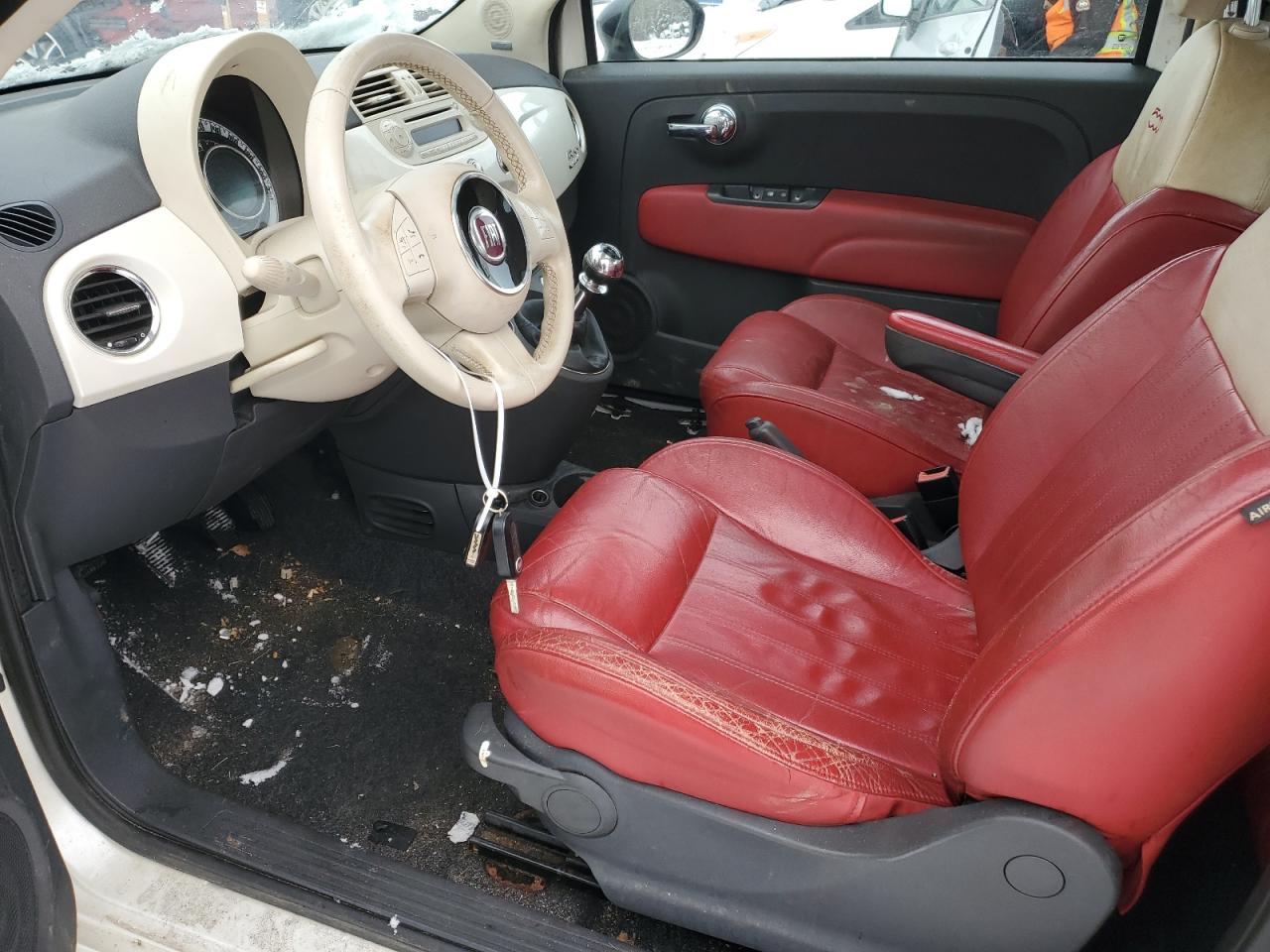 2012 Fiat 500 Lounge VIN: 3C3CFFCR0CT167303 Lot: 86279124