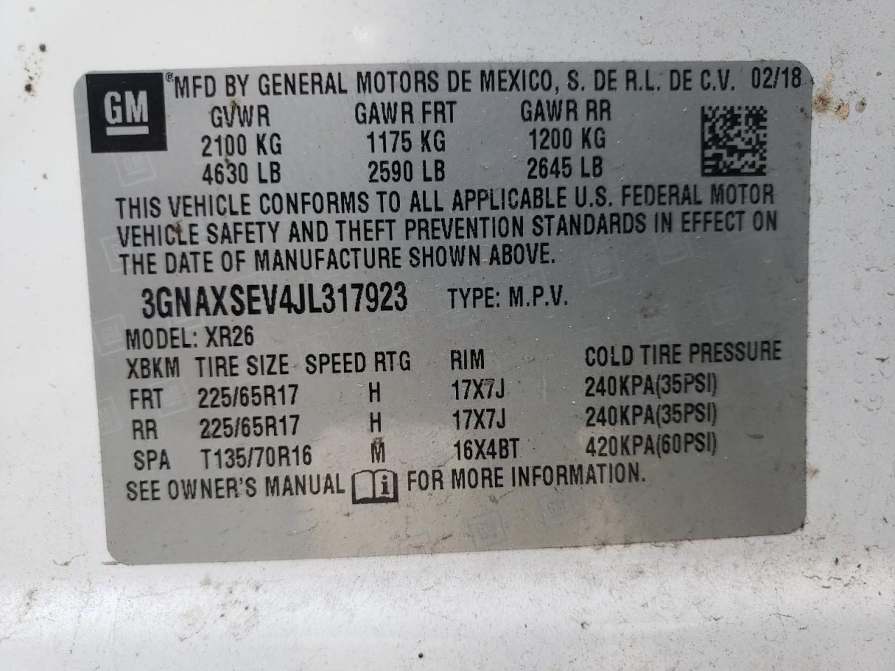 2018 Chevrolet Equinox - Image 15
