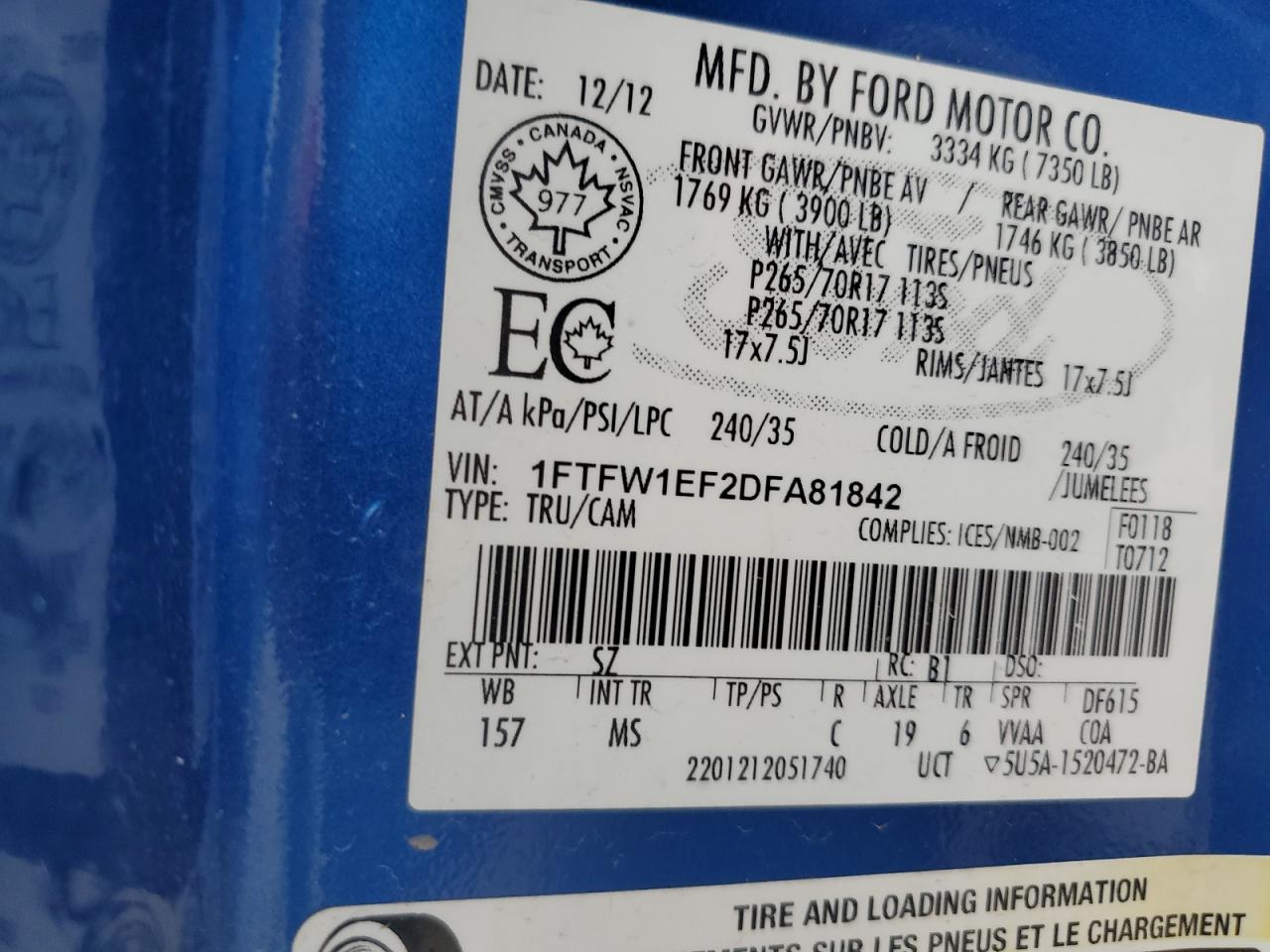 2013 Ford F-150 - Image 13