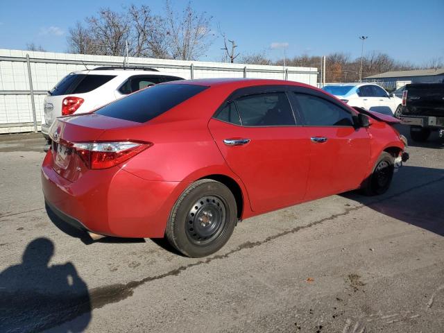  TOYOTA COROLLA 2016 Red