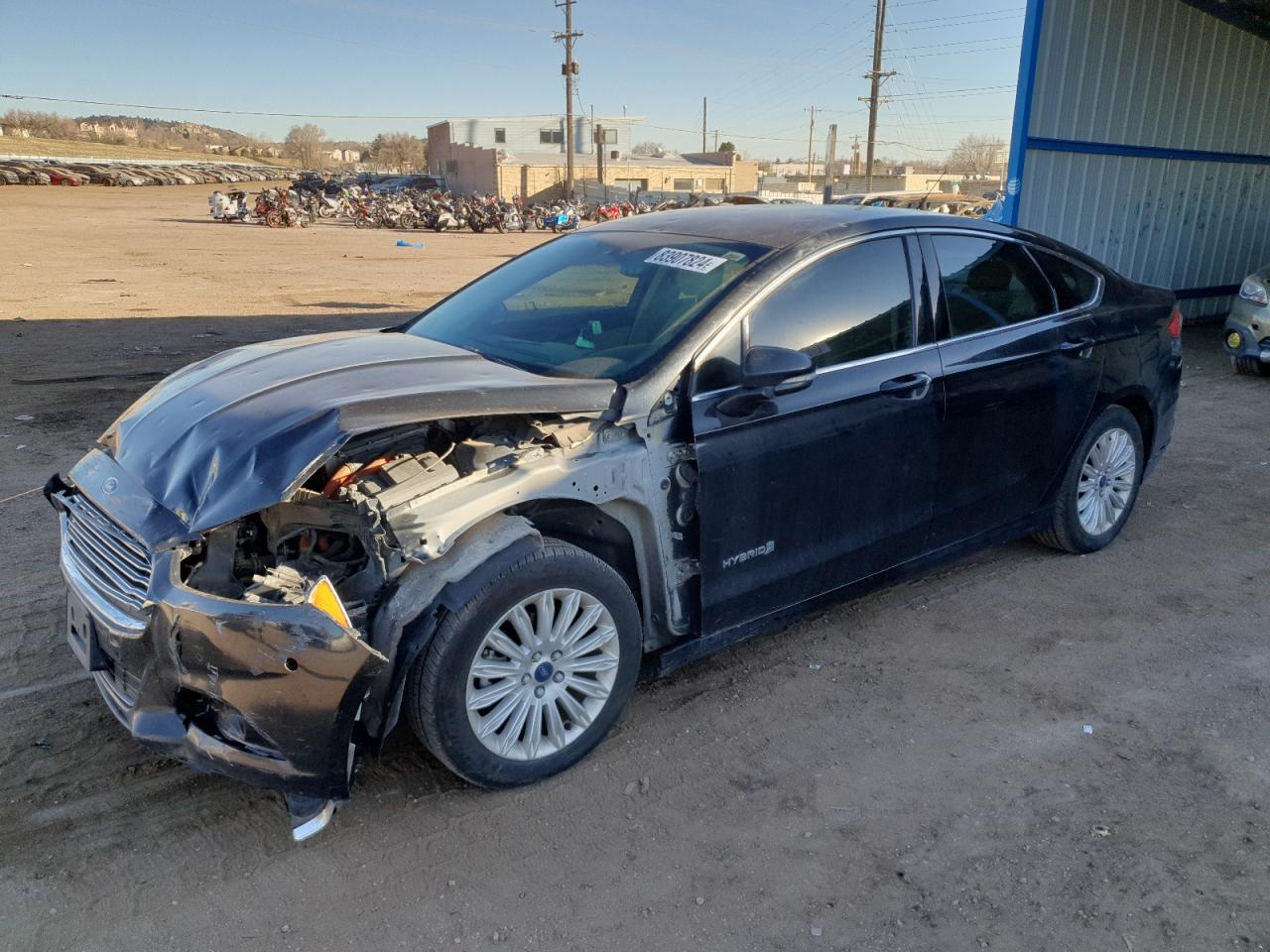 VIN 3FA6P0LU6ER150700 2014 FORD FUSION no.1