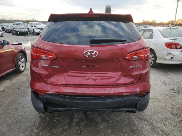  HYUNDAI SANTA FE 2016 Czerwony