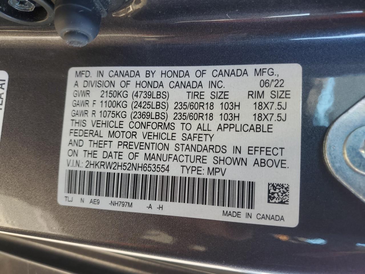 2022 Honda CR-V - Image 14