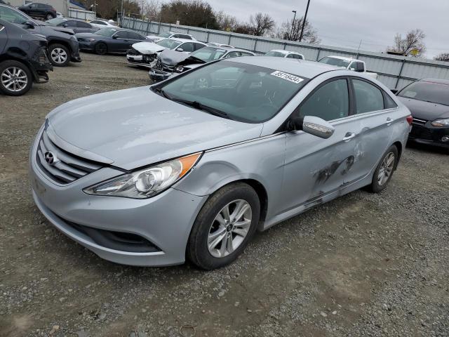  HYUNDAI SONATA 2014 Серебристый