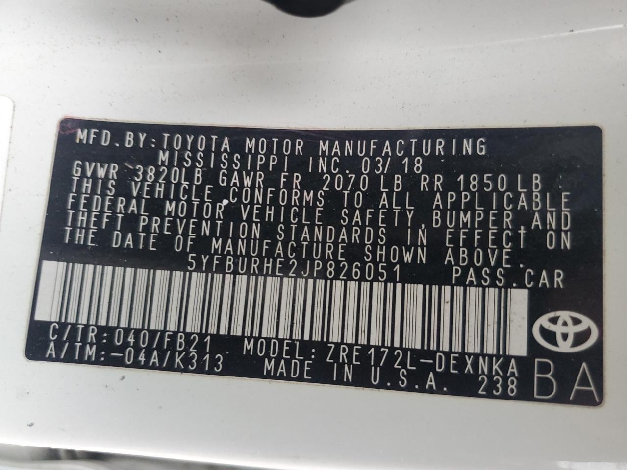 2018 Toyota Corolla - Image 12