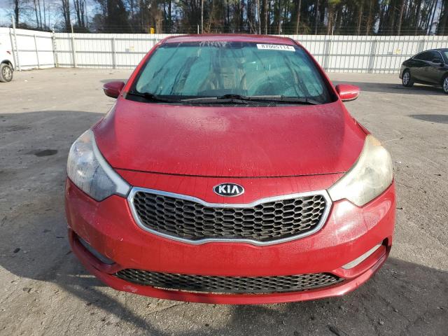  KIA FORTE 2015 Червоний