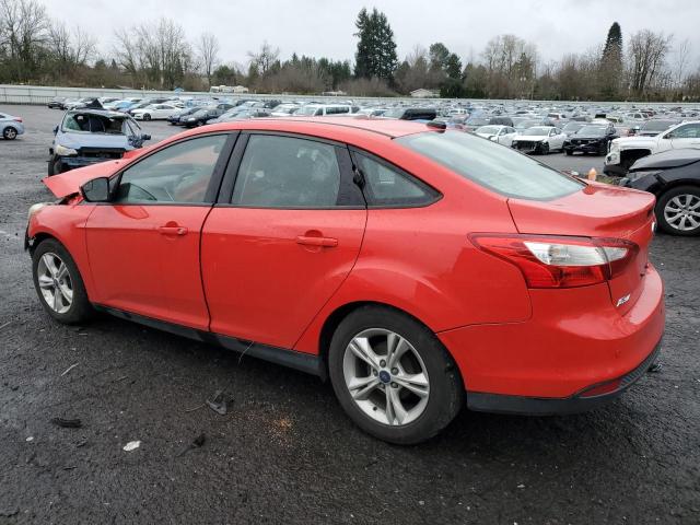 Sedans FORD FOCUS 2014 Red